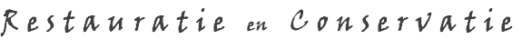R e s t a u r a t i e   en   C o n s e r v a t i e