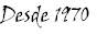 Desde 1970
